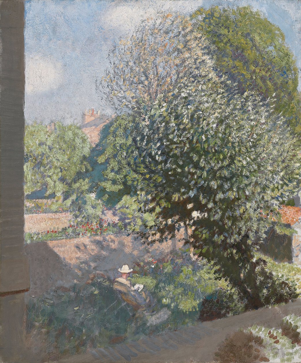 A Shady Corner by George Clausen
