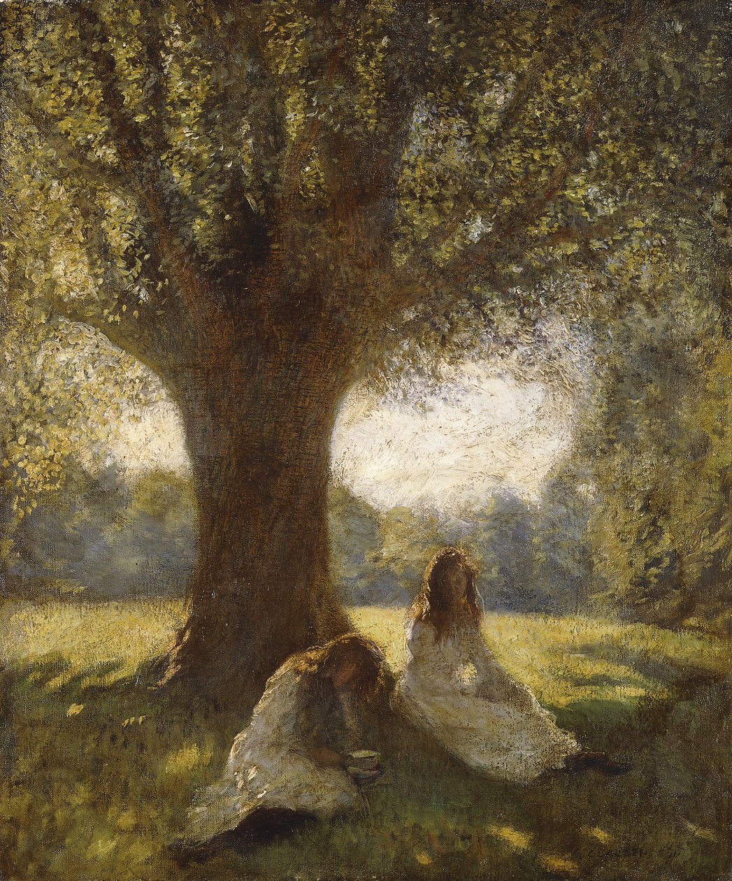 A Shady Spot by George Clausen