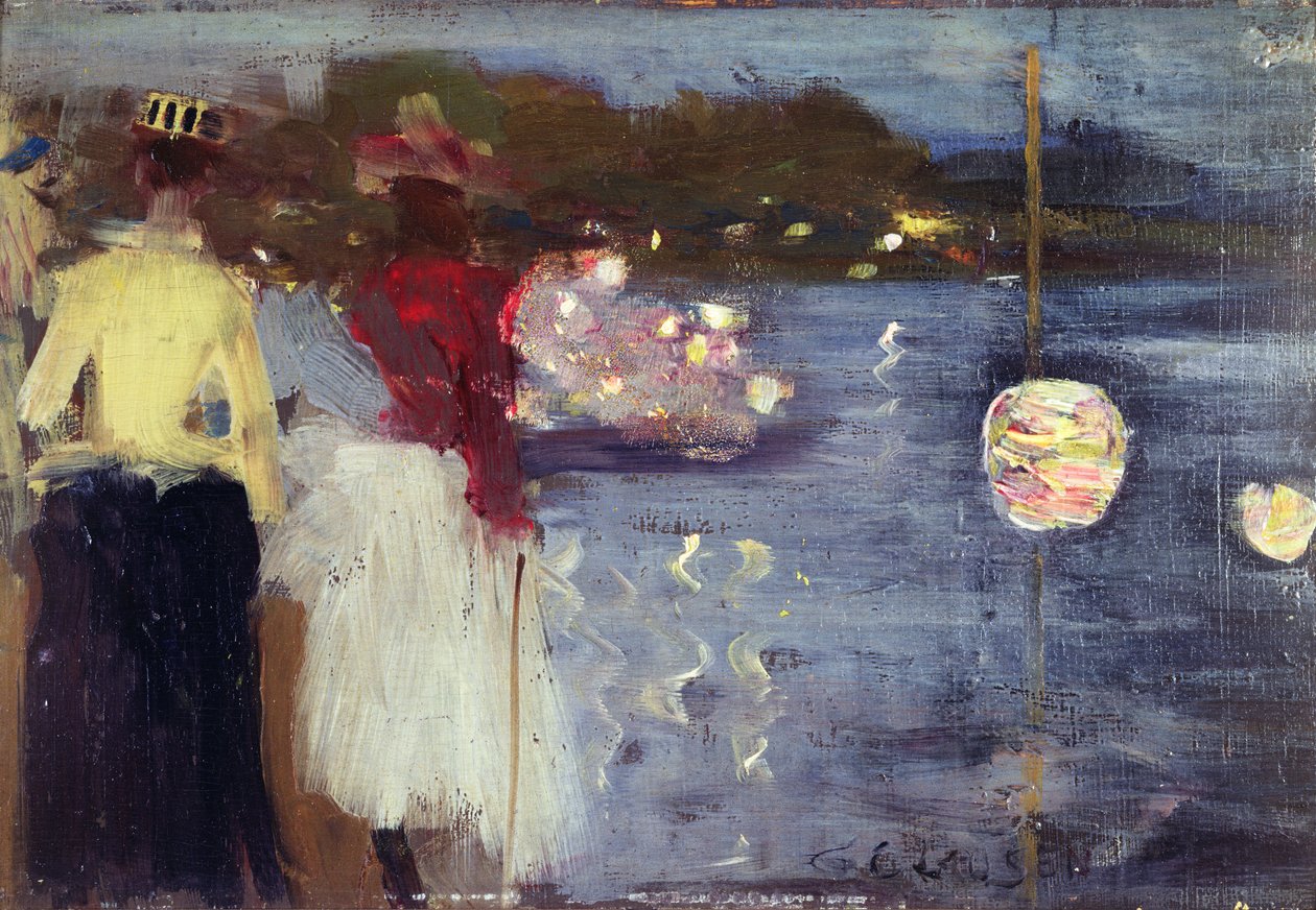 Souvenir of Marlow Regatta by George Clausen