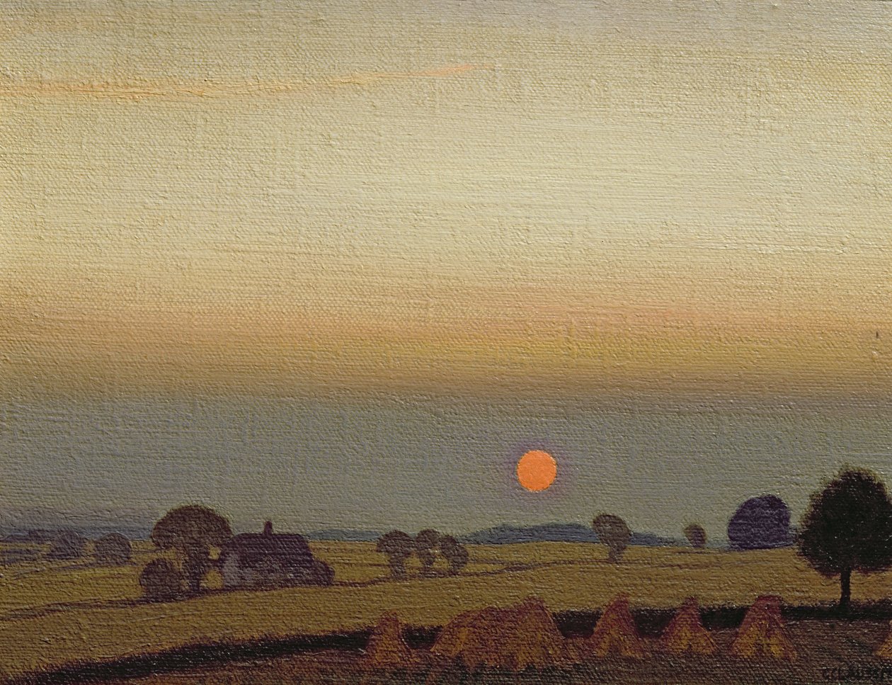 Sunset by George Clausen
