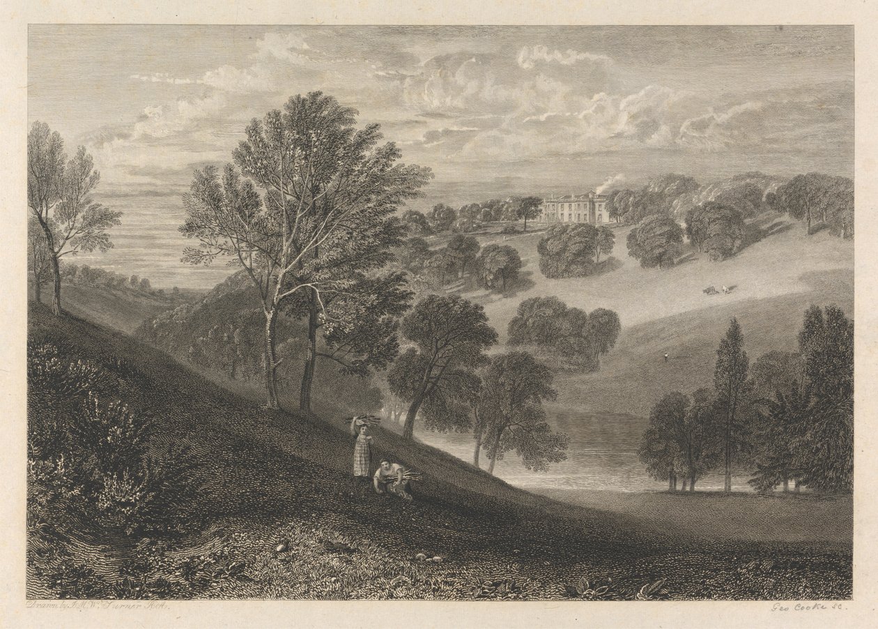 Gledhow by George Cooke: Highest-quality art reproduction