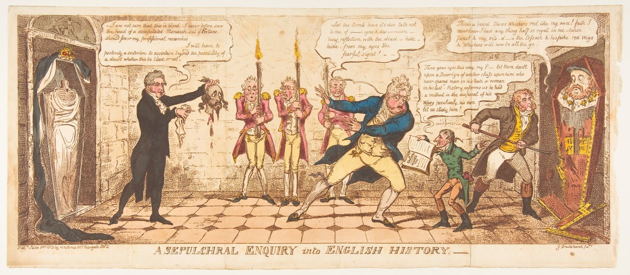 A Sepulchral Enquiry into English History by George Cruikshank