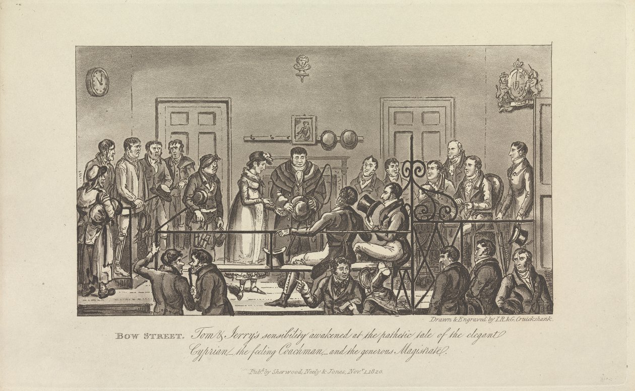 Bow Street... by George Cruikshank
