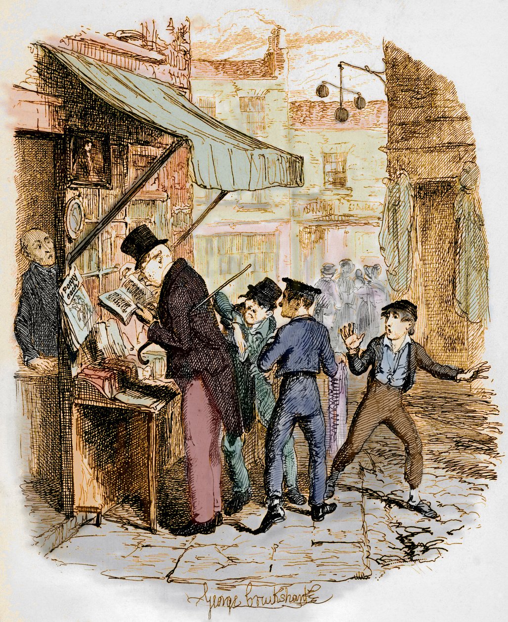 The Adventures of Oliver Twist by George Cruikshank