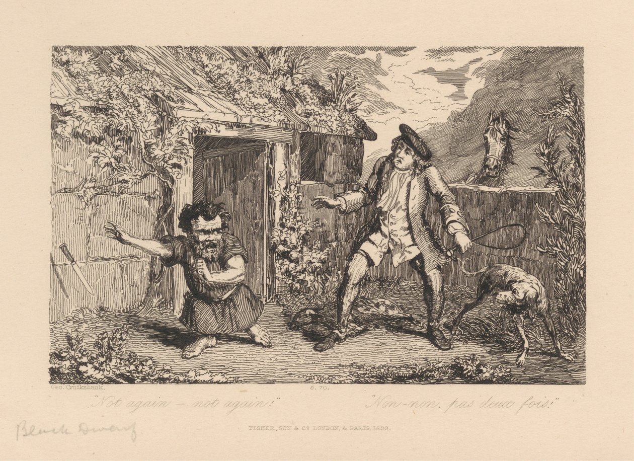 Not Again-Not Again by George Cruikshank