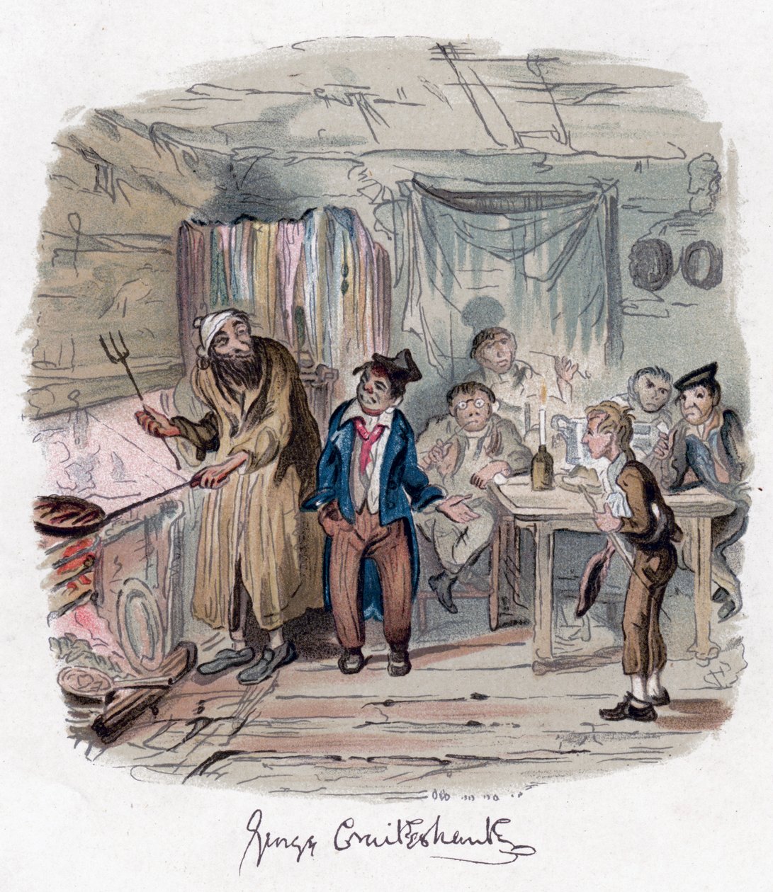 Oliver Twist by George Cruikshank