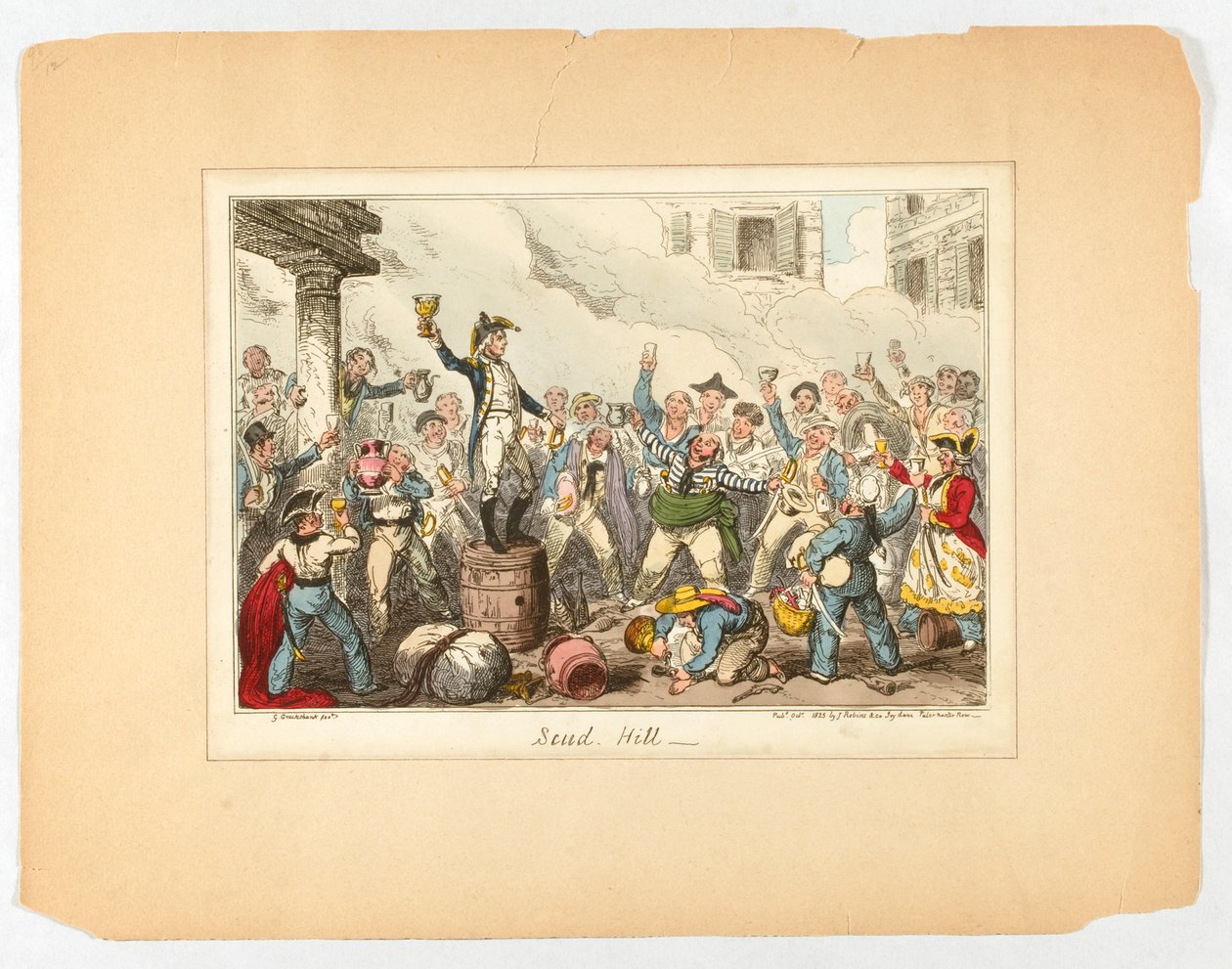 Scud Hill by George Cruikshank