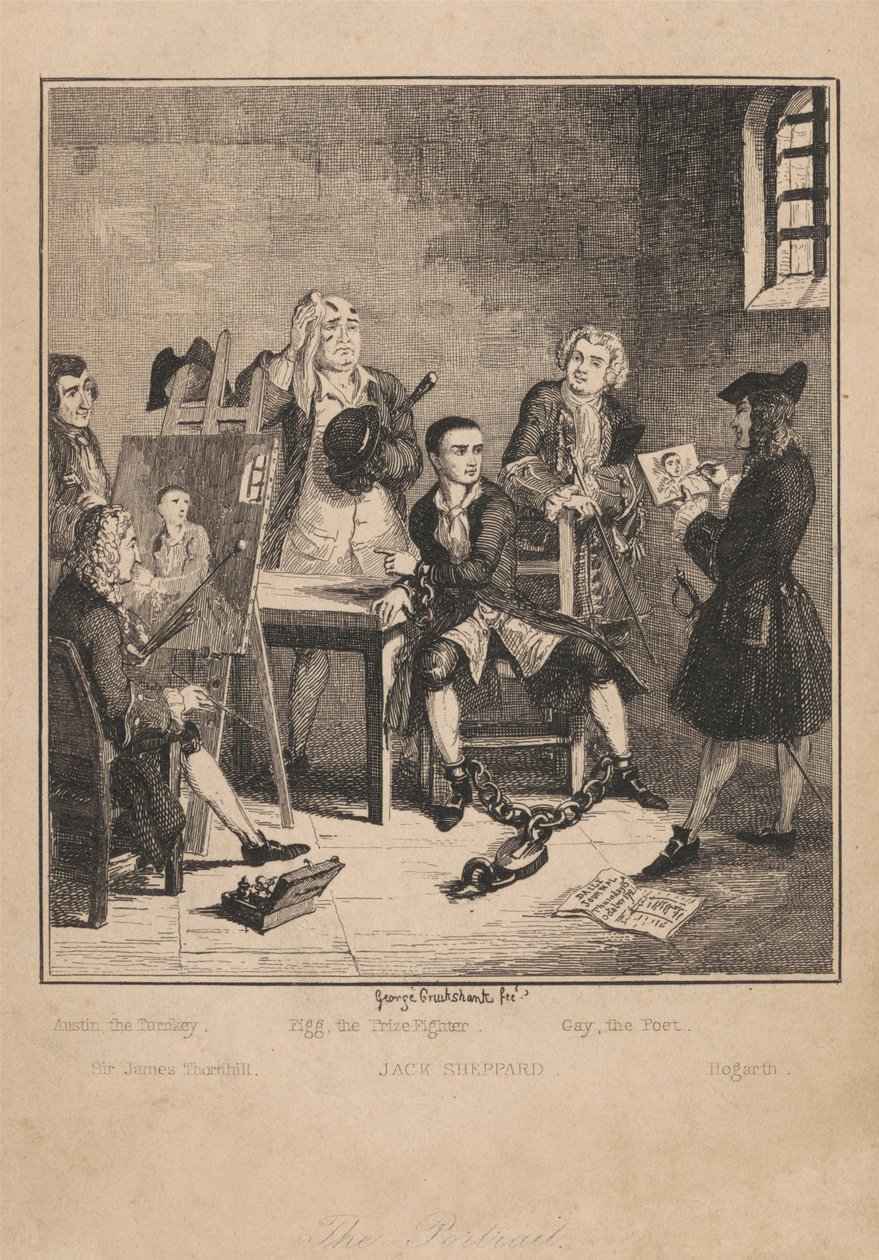 The Portrait by George Cruikshank
