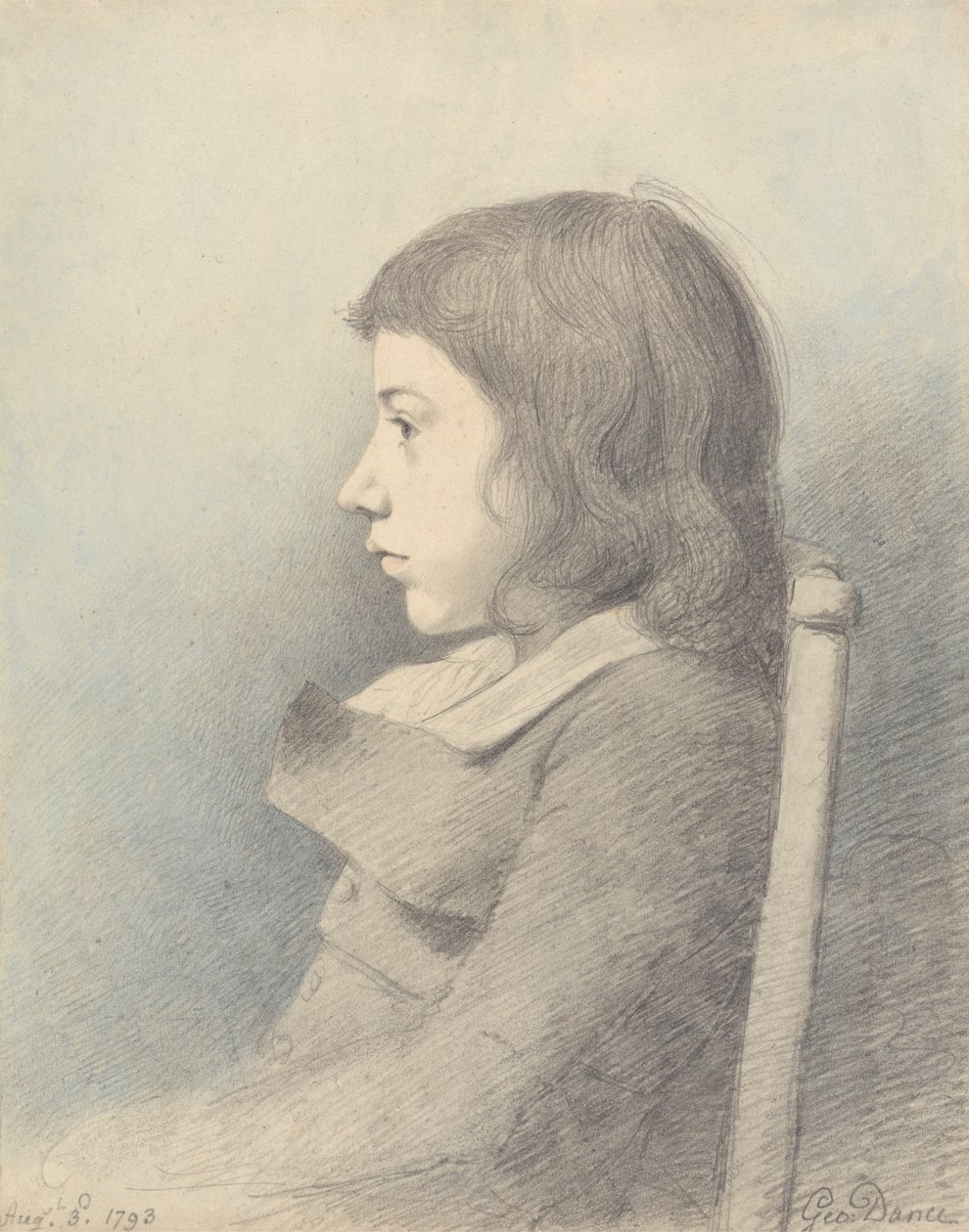 Portrait of a Boy by George Dance