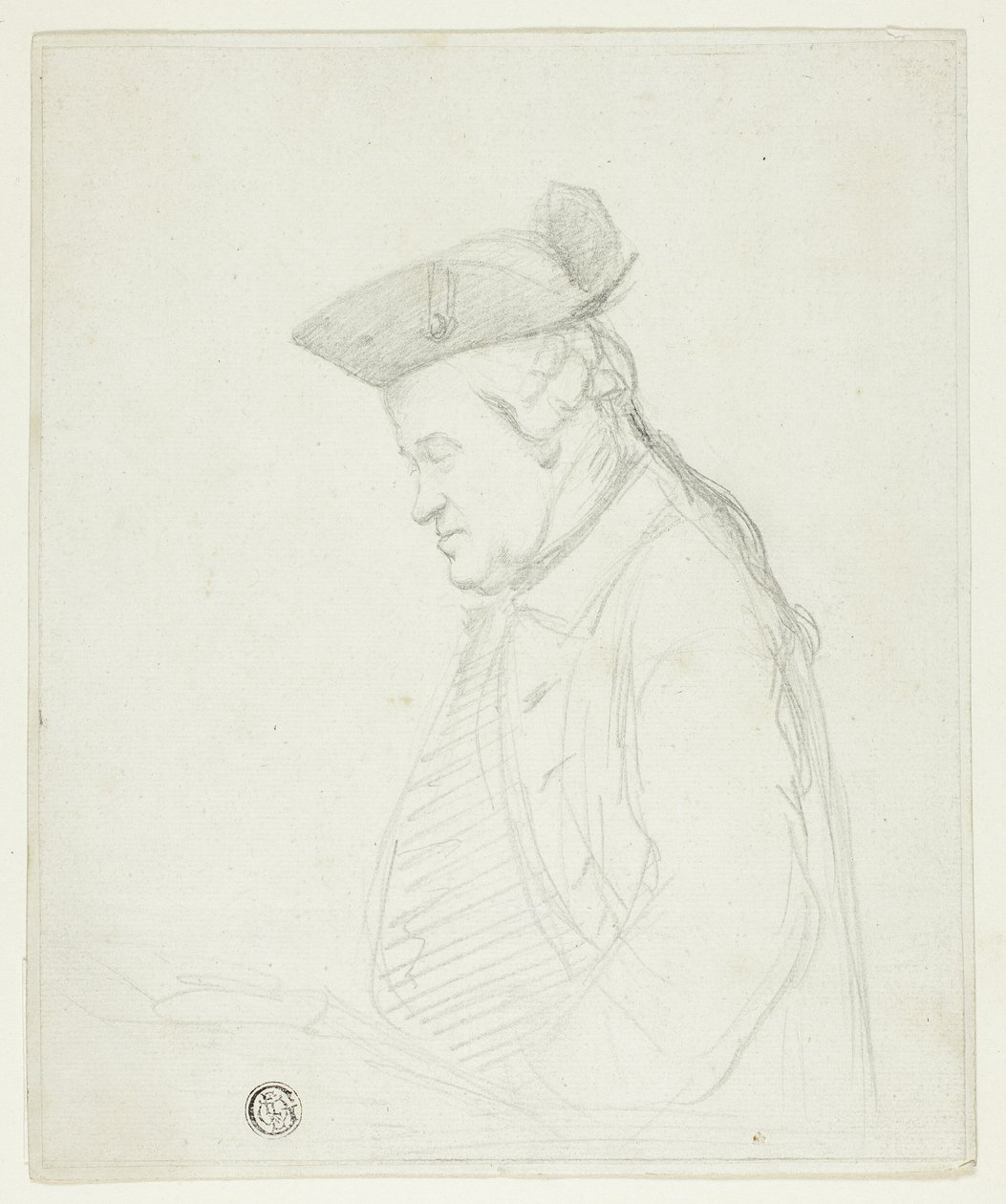 Half-Length Portrait of George Michael Moser by George Dance II