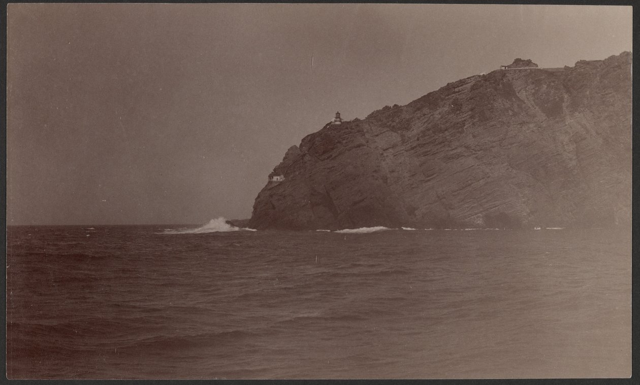 Coastline with Lighthouse by George Davidson