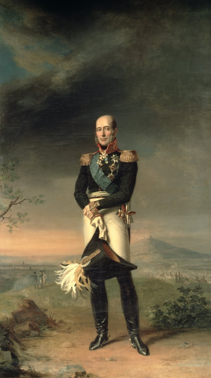 Portrait of Prince Mikhail Barclay de Tolly by George Dawe