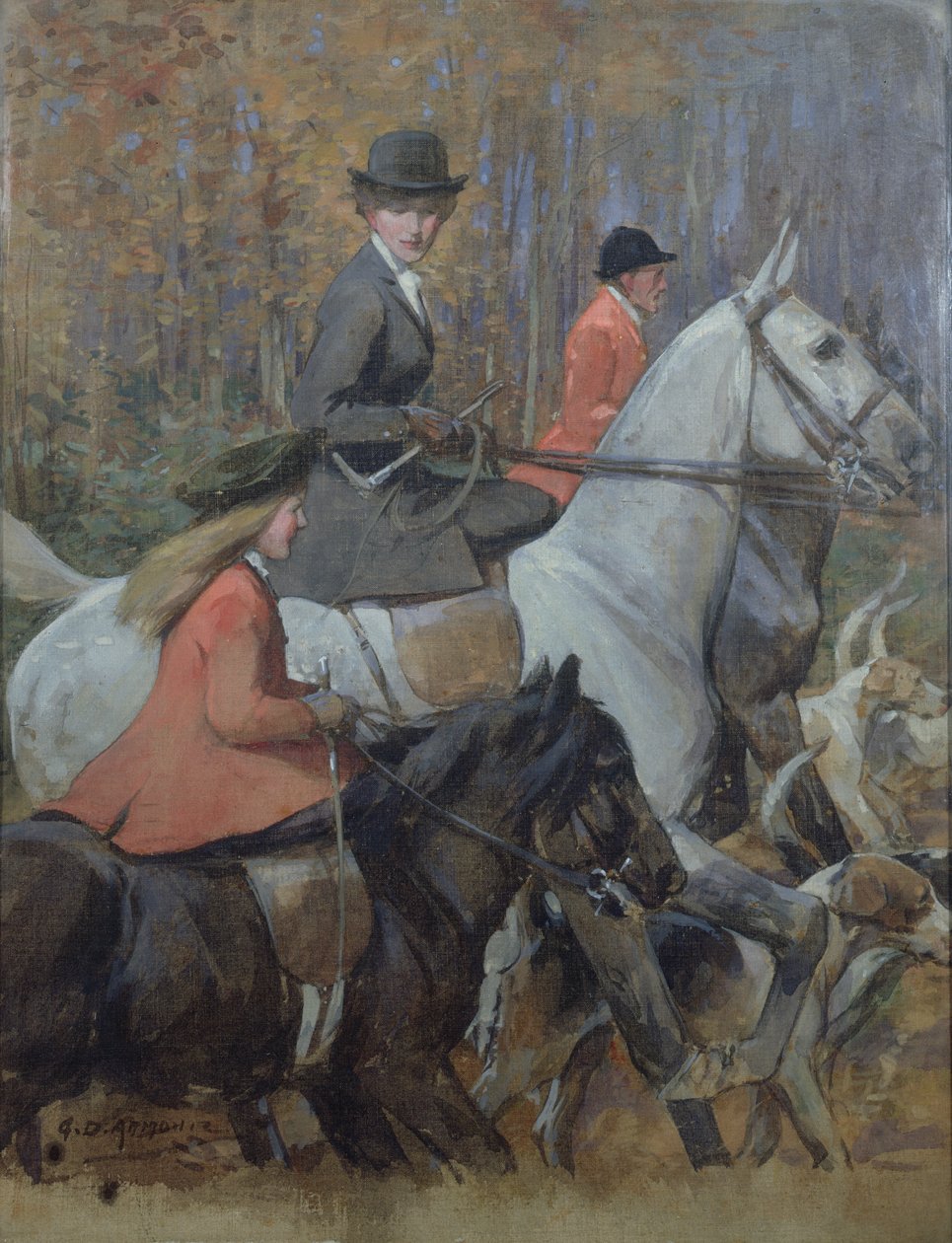 The Hunt by George Denholm Armour