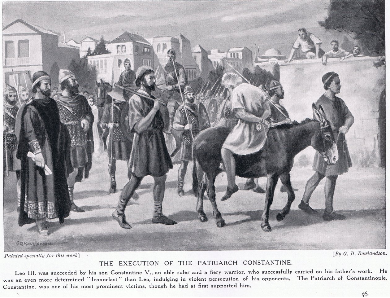 The Execution of the Patriarch Constantine by George Derville Rowlandson