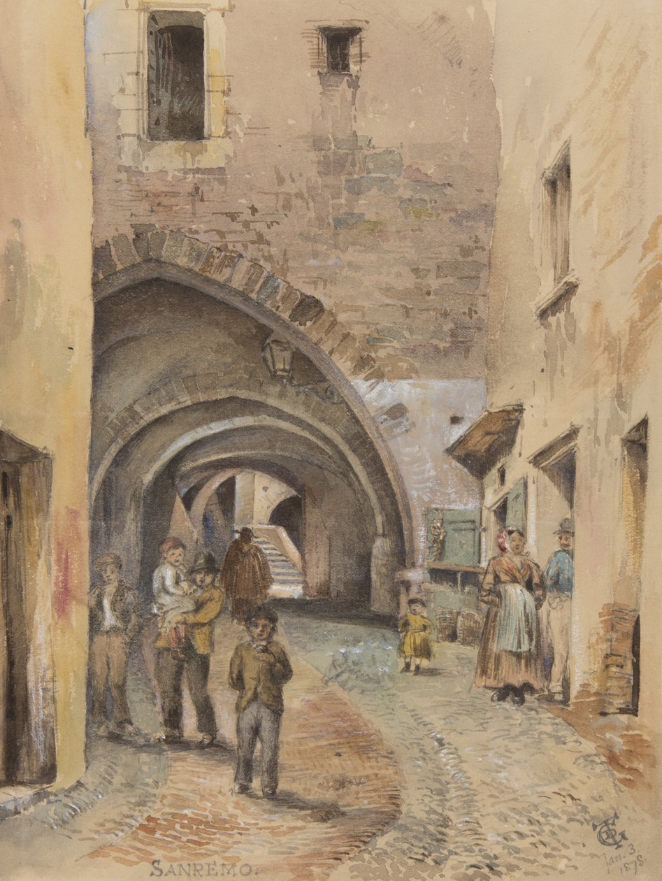 San Remo, 3rd Jan, 1878 by George Douglas Tinling