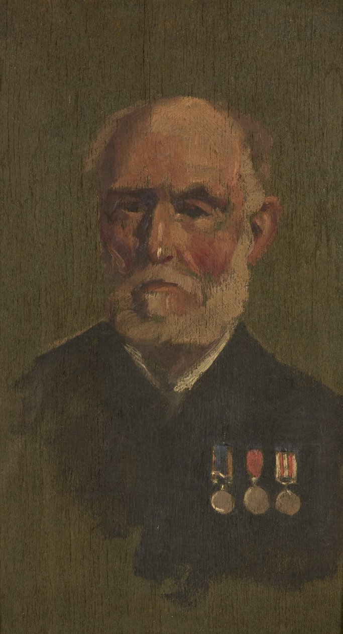 Portrait of P. Larkin by George Edmund Butler