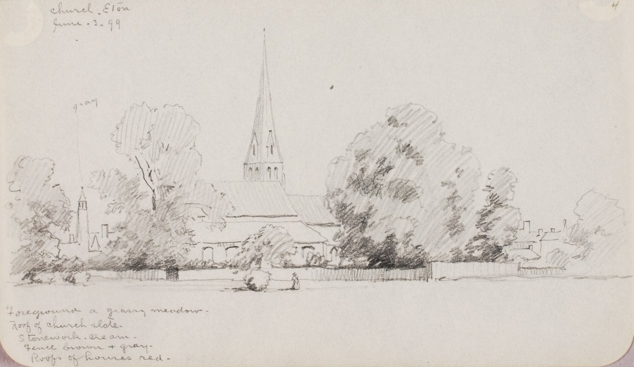 Church, Eton by George Elbert Burr