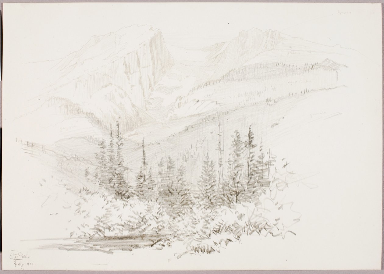 Estes Park by George Elbert Burr
