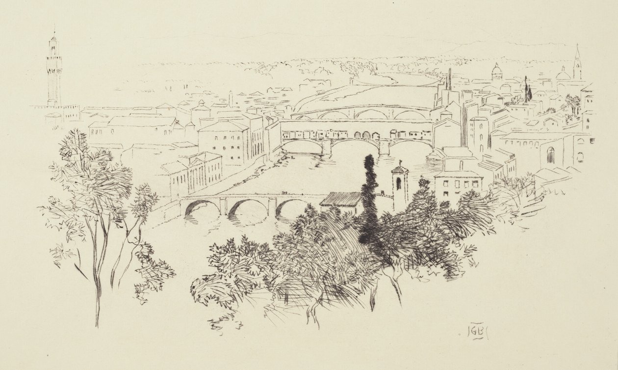 Sketch of Florence by George Elbert Burr