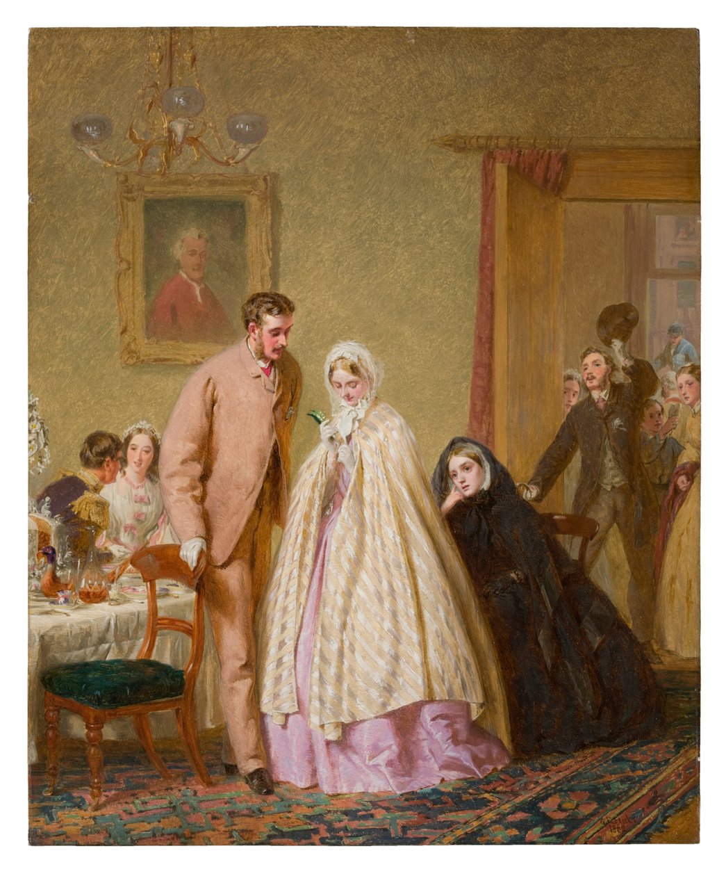 The Wedding Breakfast, 1862 by George Elgar Hicks