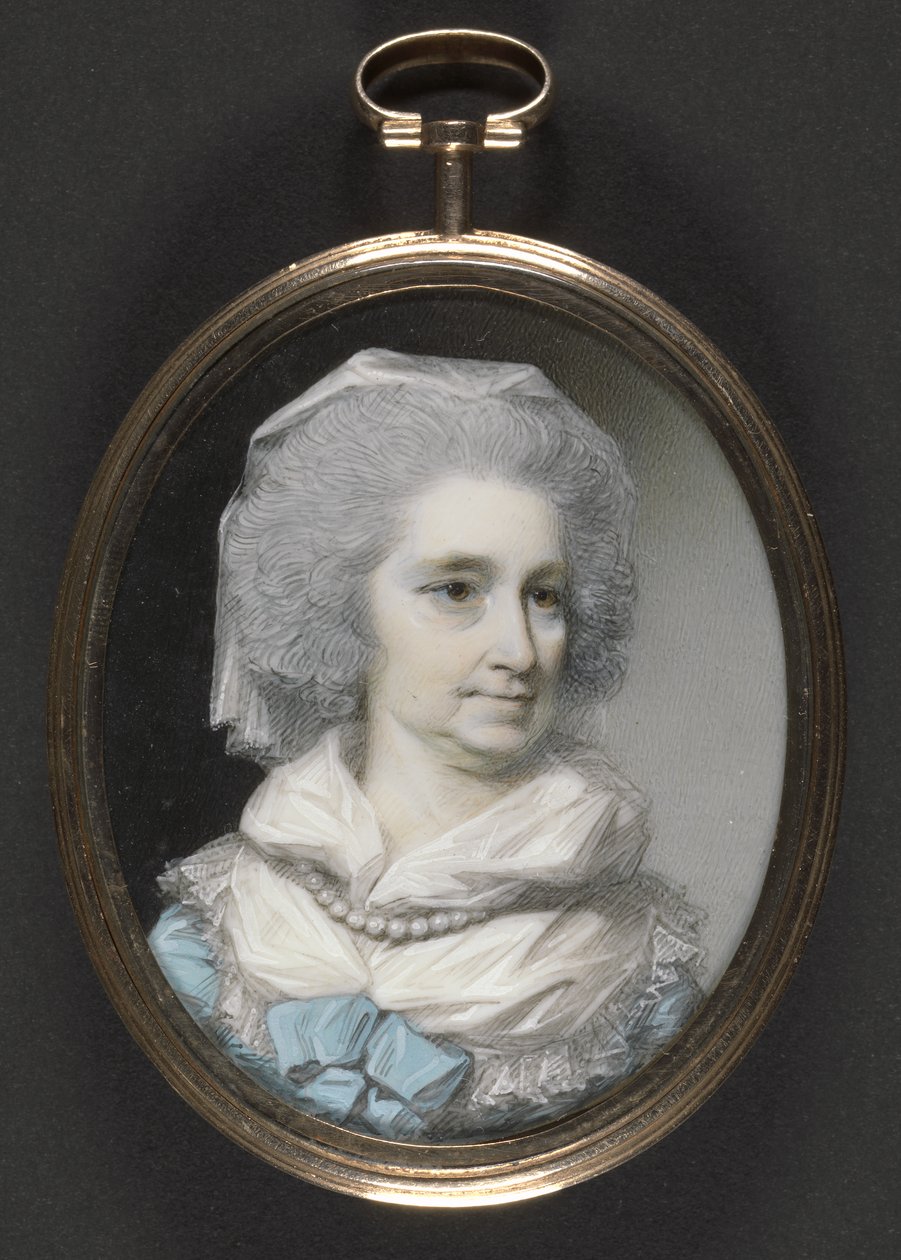 Lady Grace Burnaby by George Engleheart