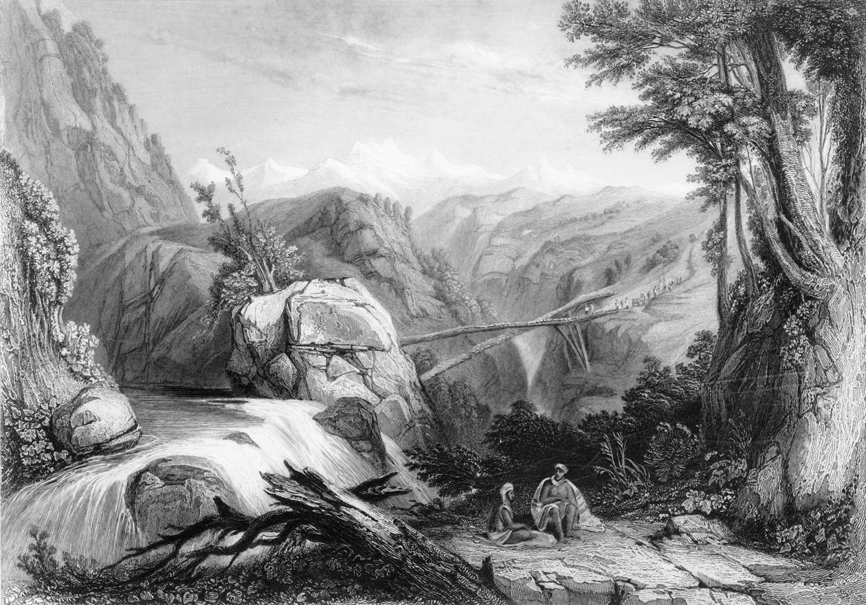 View near Deobun by George Francis White