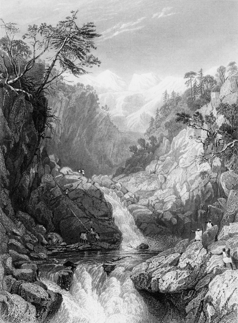 View near the Source of the Jumna by George Francis White