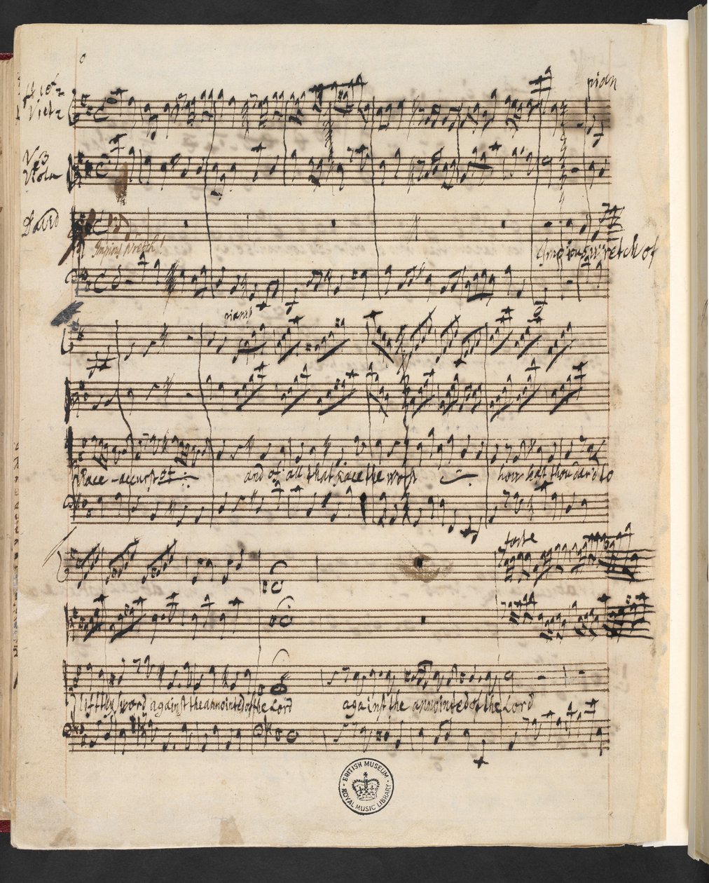 From G.F. Handel: Saul (oratorio by Charles Jennens) by George Frederick Handel