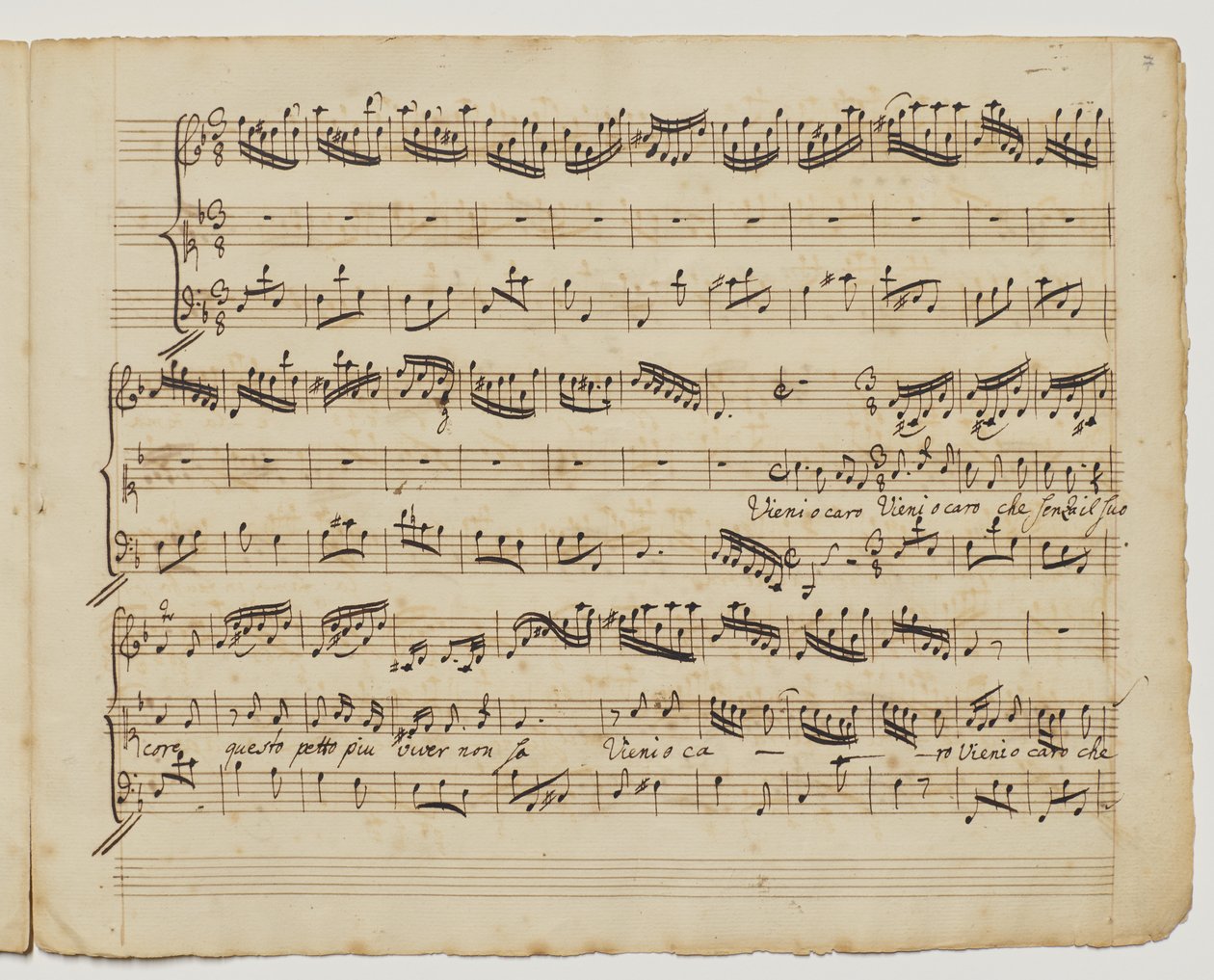 Come, O Dear One, Without His Heart, f.7r from 