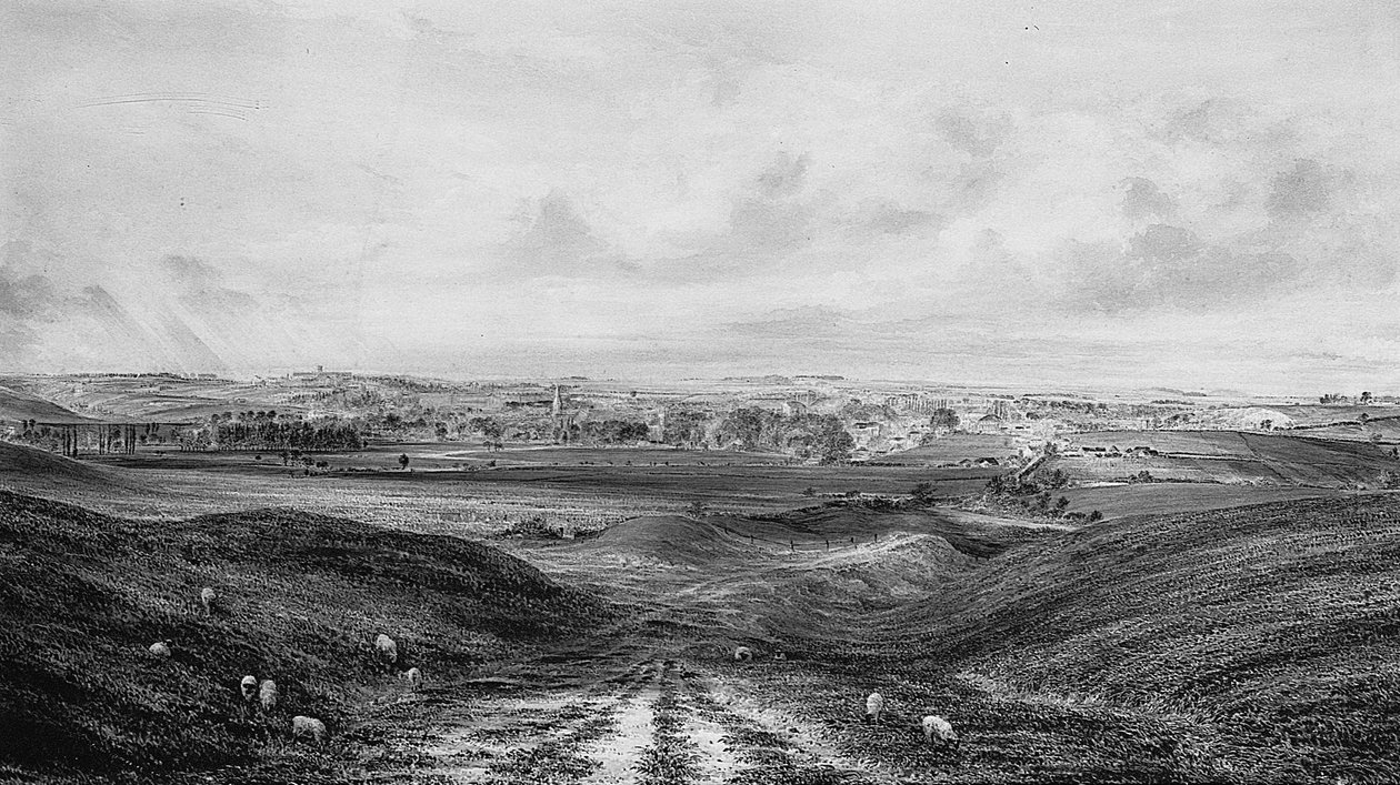 An extensive View of Winchester by George Frederick Prosser