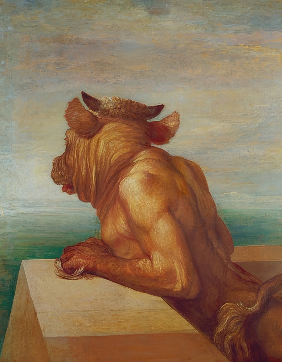 The Minotaur. 1885 by George Frederick Watts
