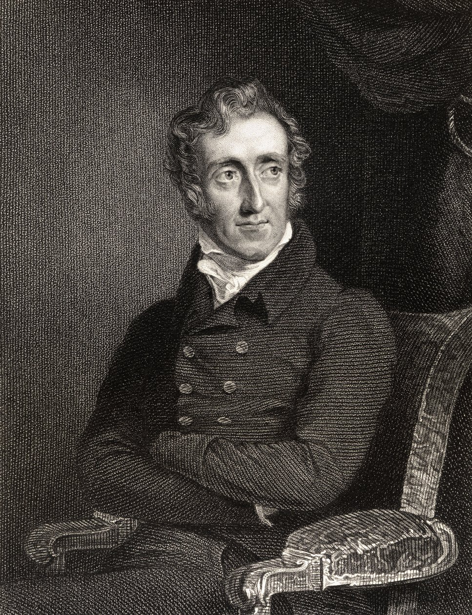 Henry Welbore Agar Ellis, 2nd Viscount Clifden, engraved by Edward Scriven, from 