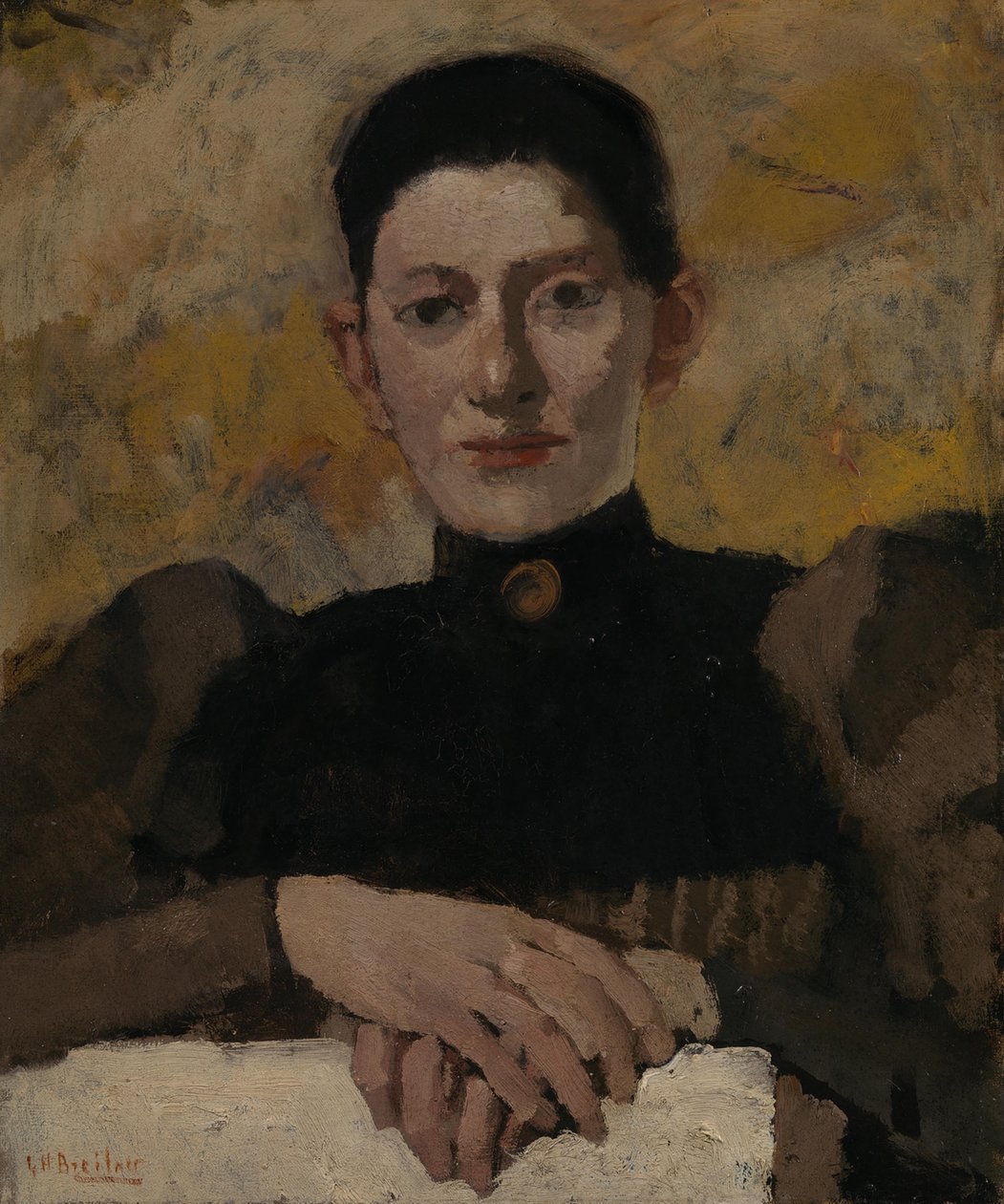 Sara de Swart (1861-1951) by George Hendrik Breitner