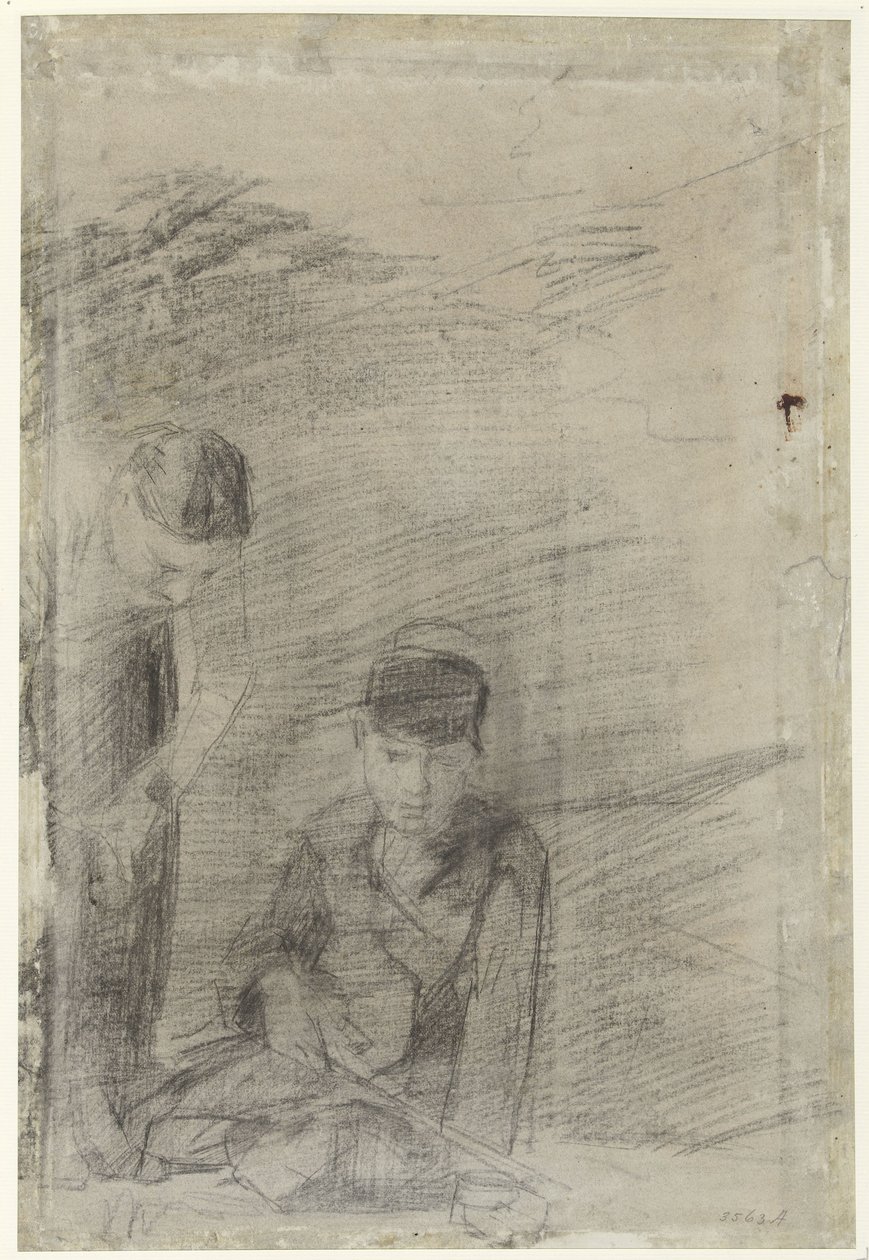 Two Playing Boys by George Hendrik Breitner