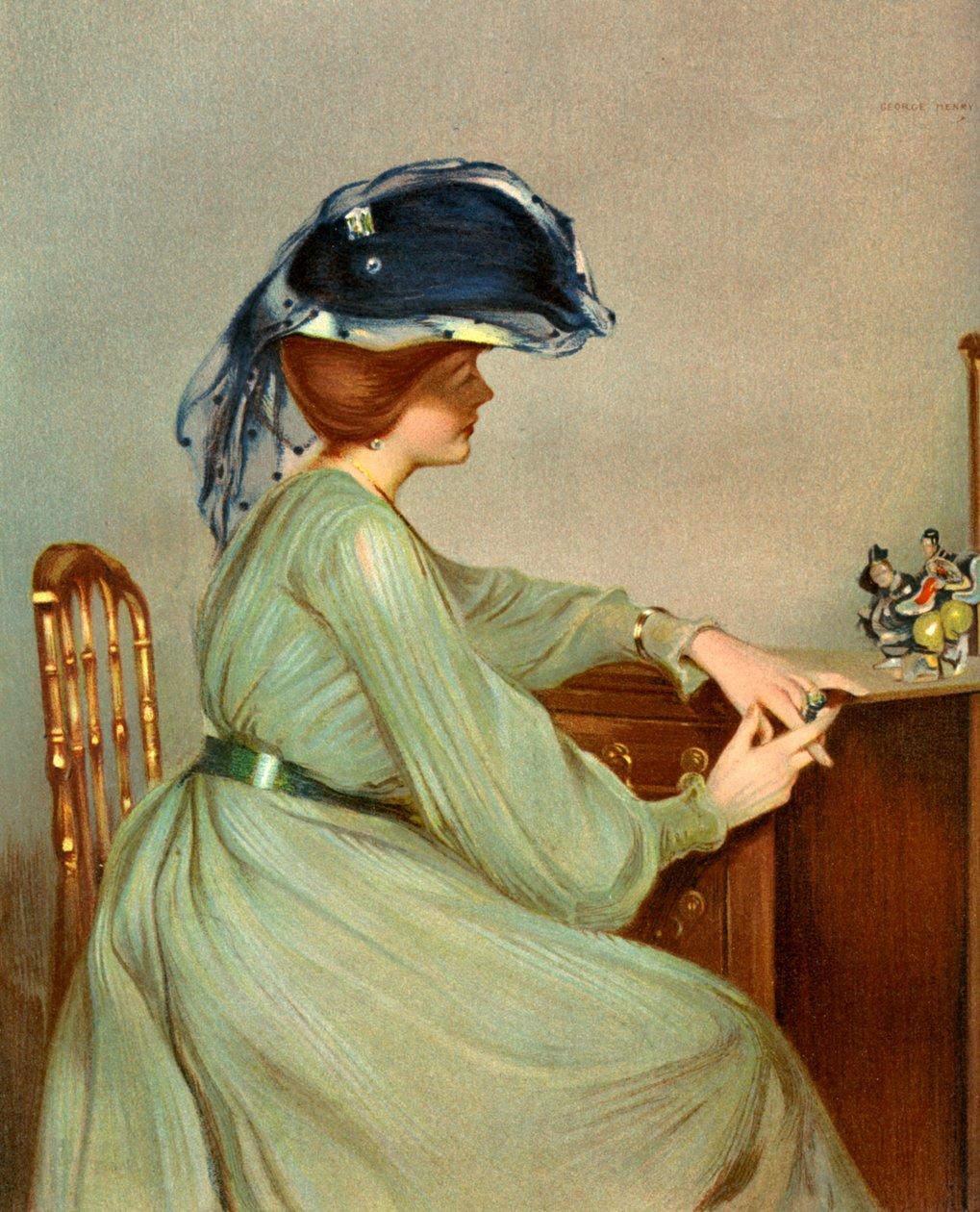The Blue Veil by George Henry