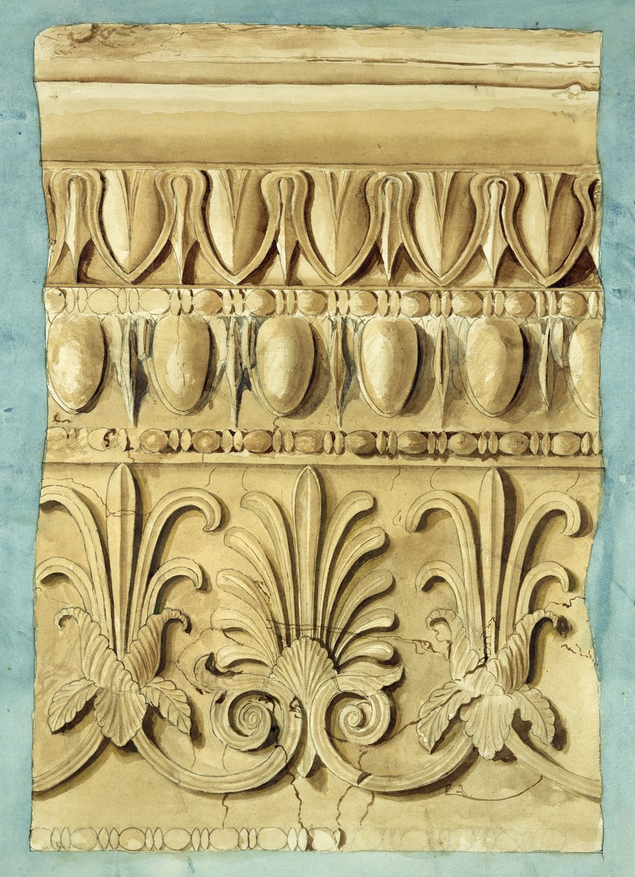 Architectural Fragment, 1837 by George Henry Bailey