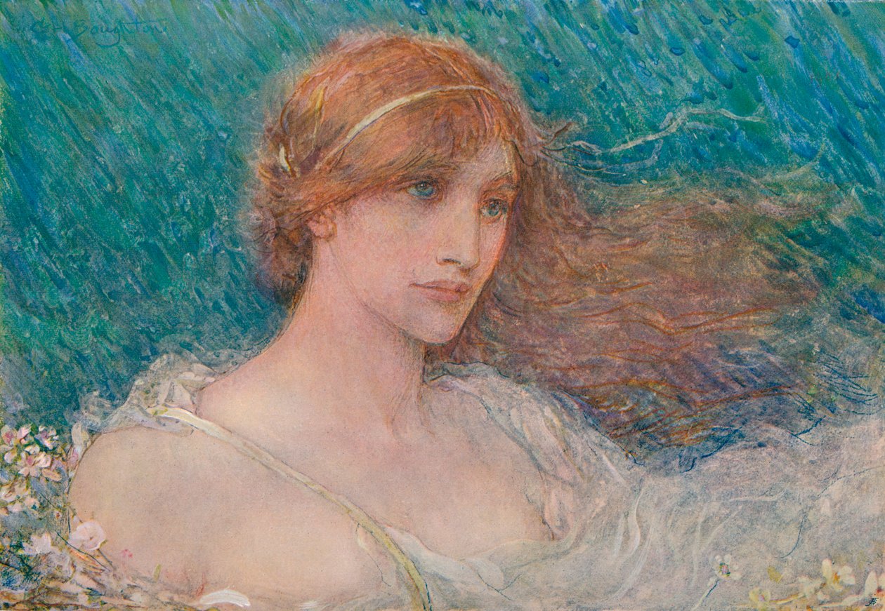 April, c. 1850-1905 by George Henry Boughton