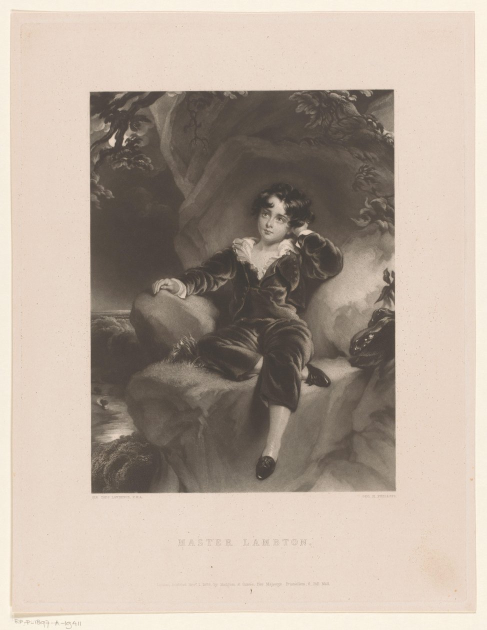 Portrait of Charles William Lambton by George Henry Phillips