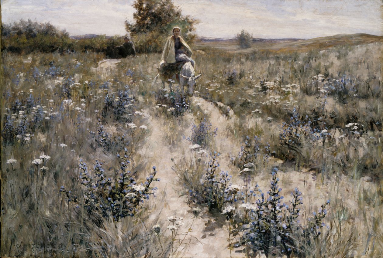 The Flight into Egypt, 1892 by George Hitchcock