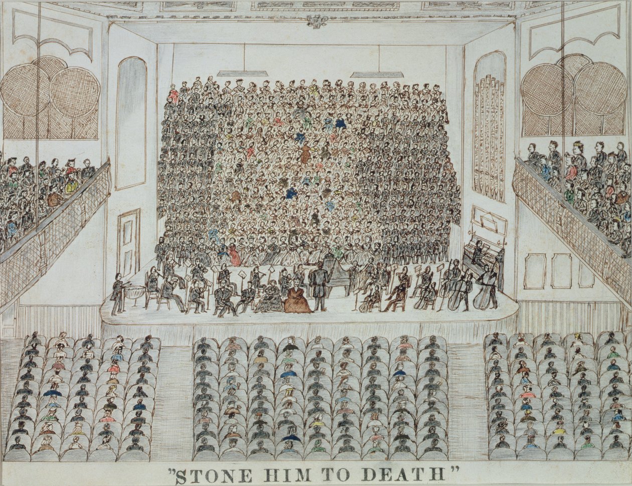 Stone Him to Death! 1871-76 by George Holten Perkins