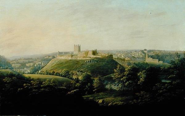 An Extensive View of Richmond, Yorkshire by George I Cuitt