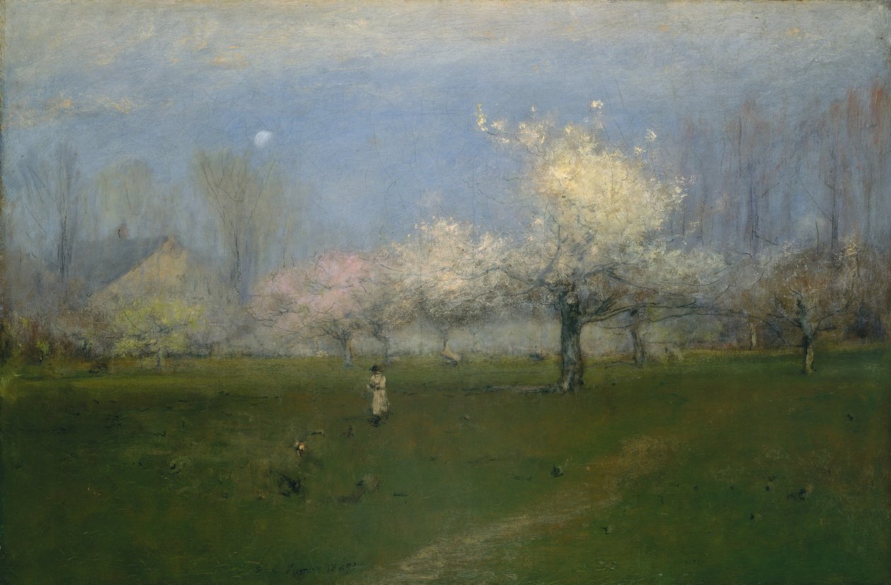 Spring Blossoms, Montclair, New Jersey by George Inness