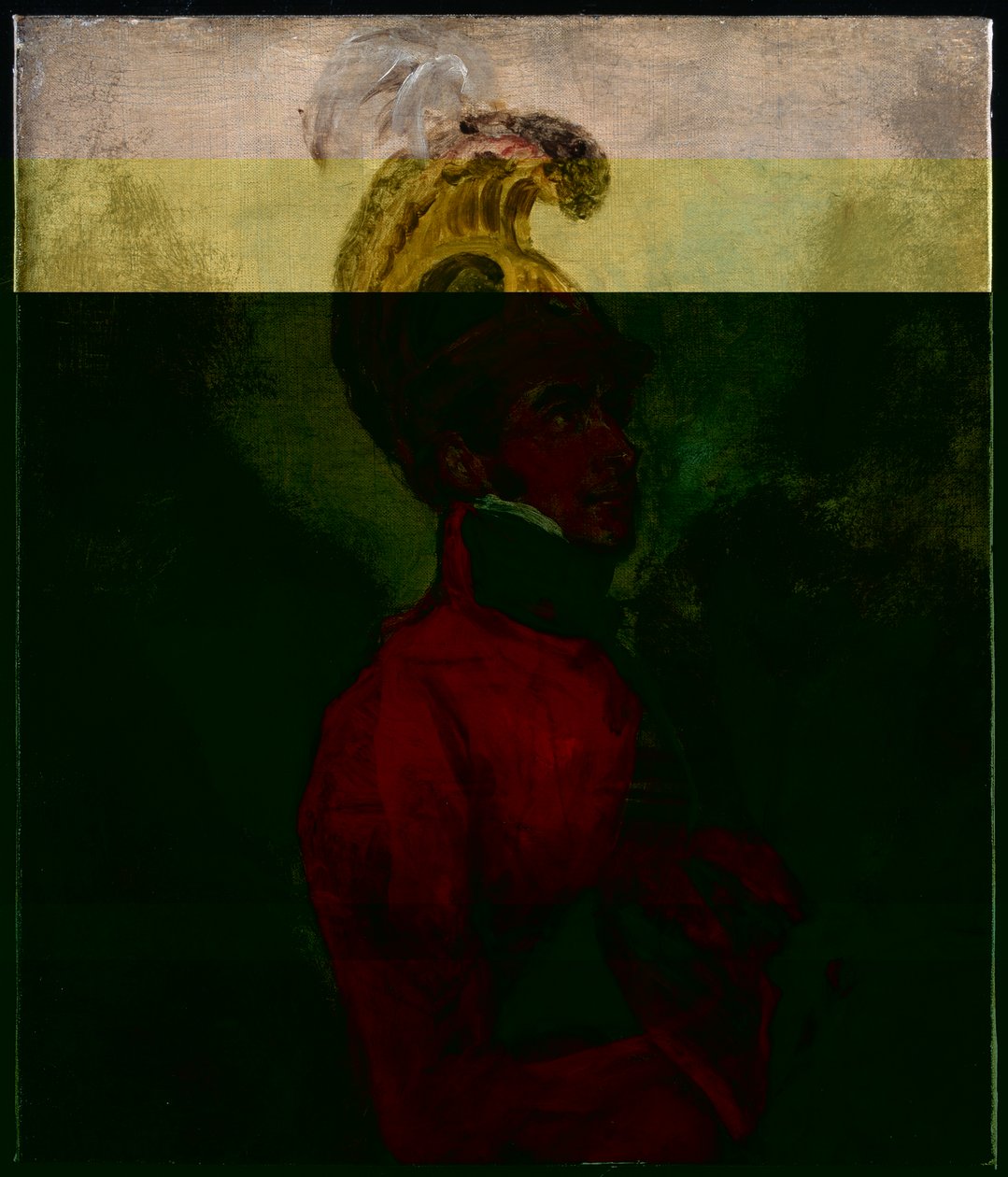 An Officer of the Life Guards, circa 1815 by George Jones