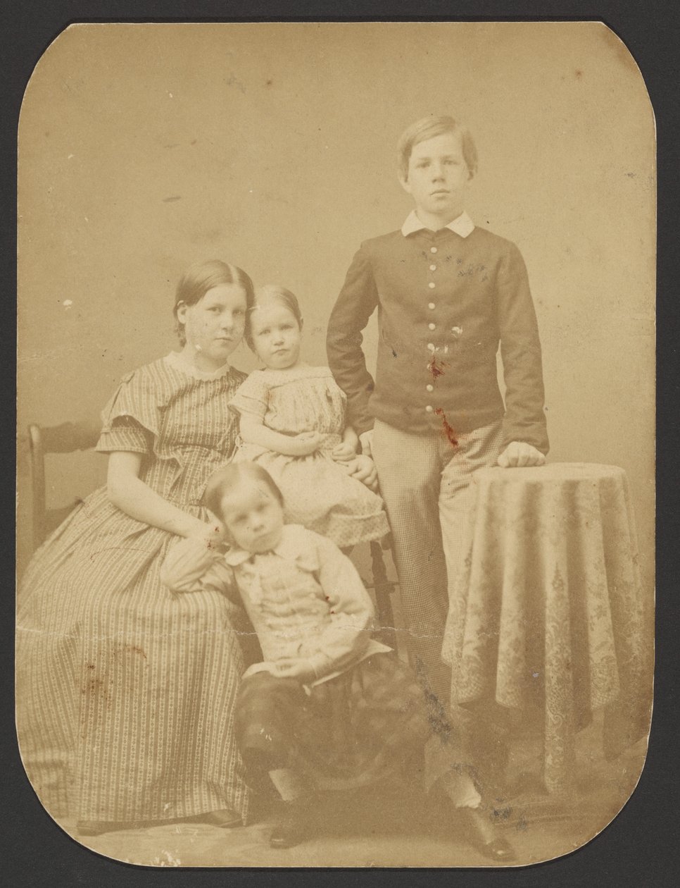 [Portrait of the Francis children] by George Kendall Warren