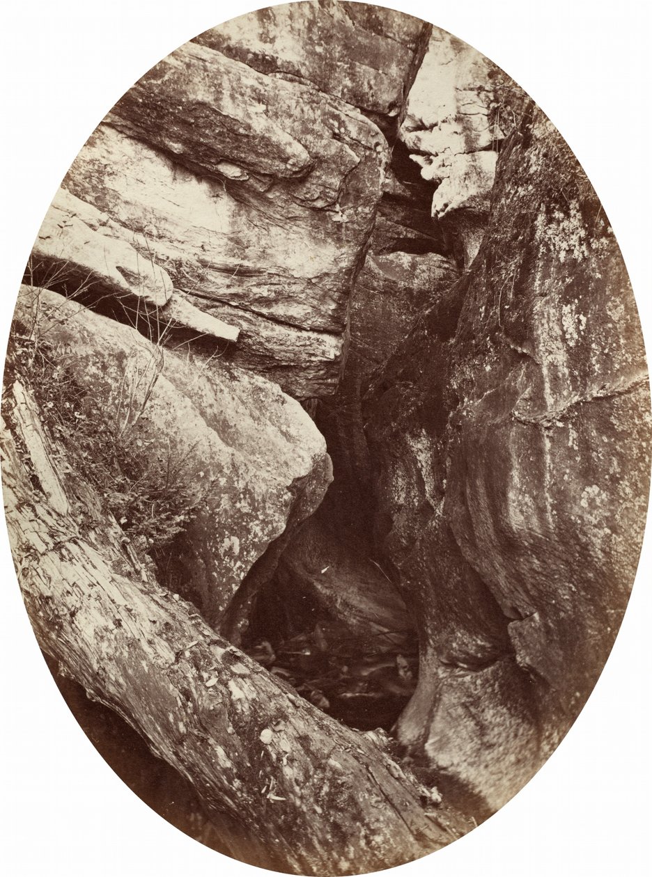 Waterfall near Williams College, c. 1870 by George Kendall Warren