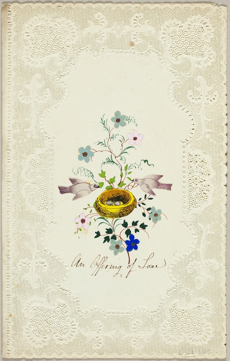 An Offering of Love (valentine) by George Kershaw