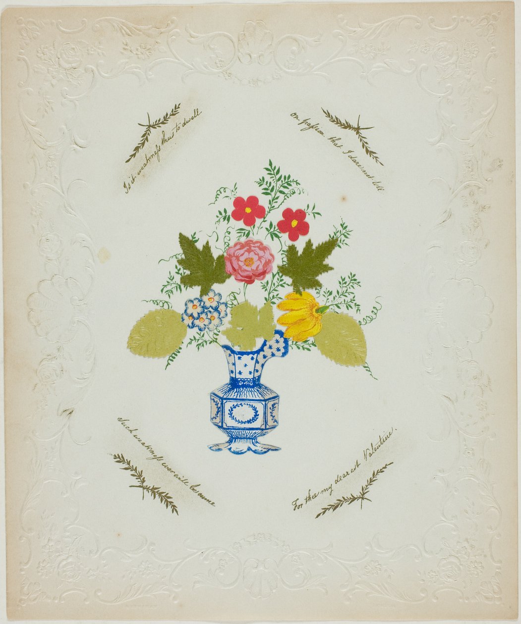 It is Weakness thus to Dwell (Valentine) by George Kershaw