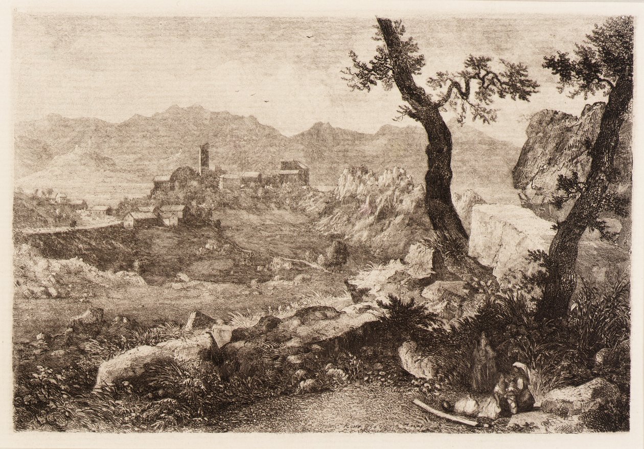 View near Rome by George Loring Brown