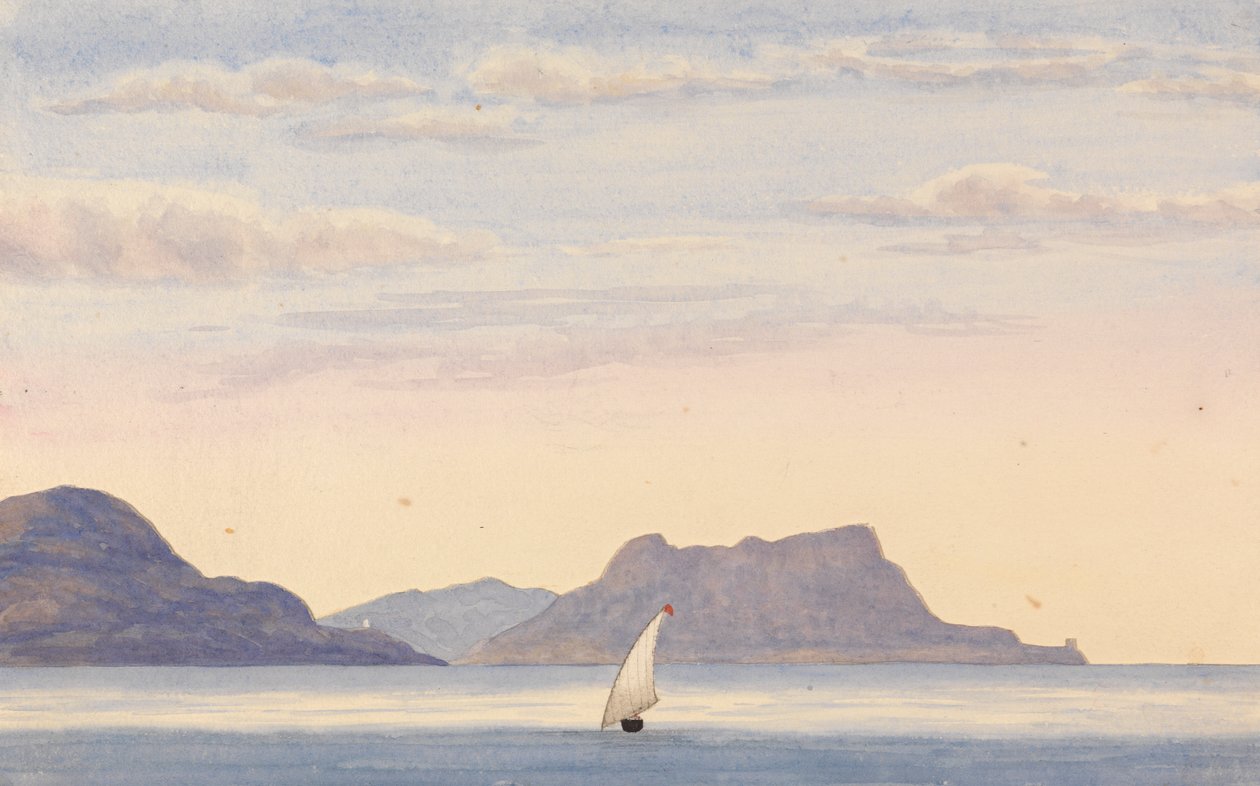 Cabrita Point - Rock of Gibraltar by George Lothian Hall