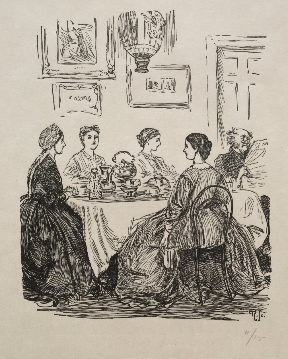 The Annual Question - Where Shall We Go? by George Louis Palmella Busson Du Maurier